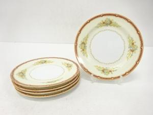 Noritake　ノリタケ　フラワー　プレート5枚(19センチ)　洋食器